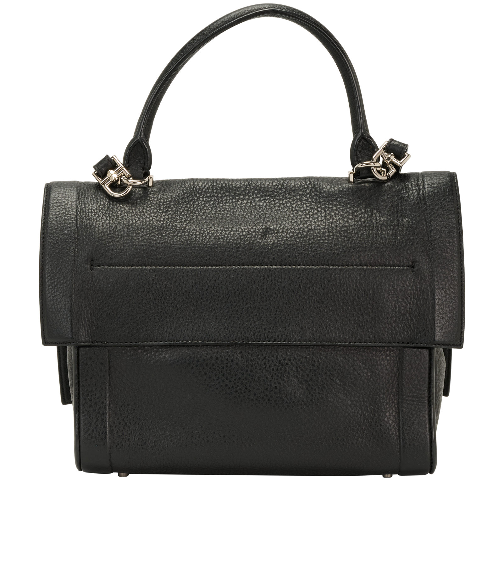Medium Shark, &pound;395, Handbags, Black, Leather, Back view